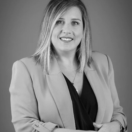 Rita Ferreira Ramos' headshot, greyscale